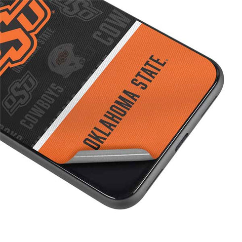 Oklahoma State University Split Jersey Google Pixel 4 XL Skin